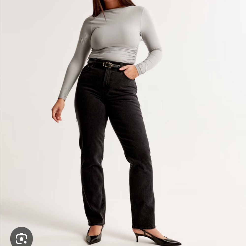 Abercrombie 90’s straight ultra high rise size 32/14R